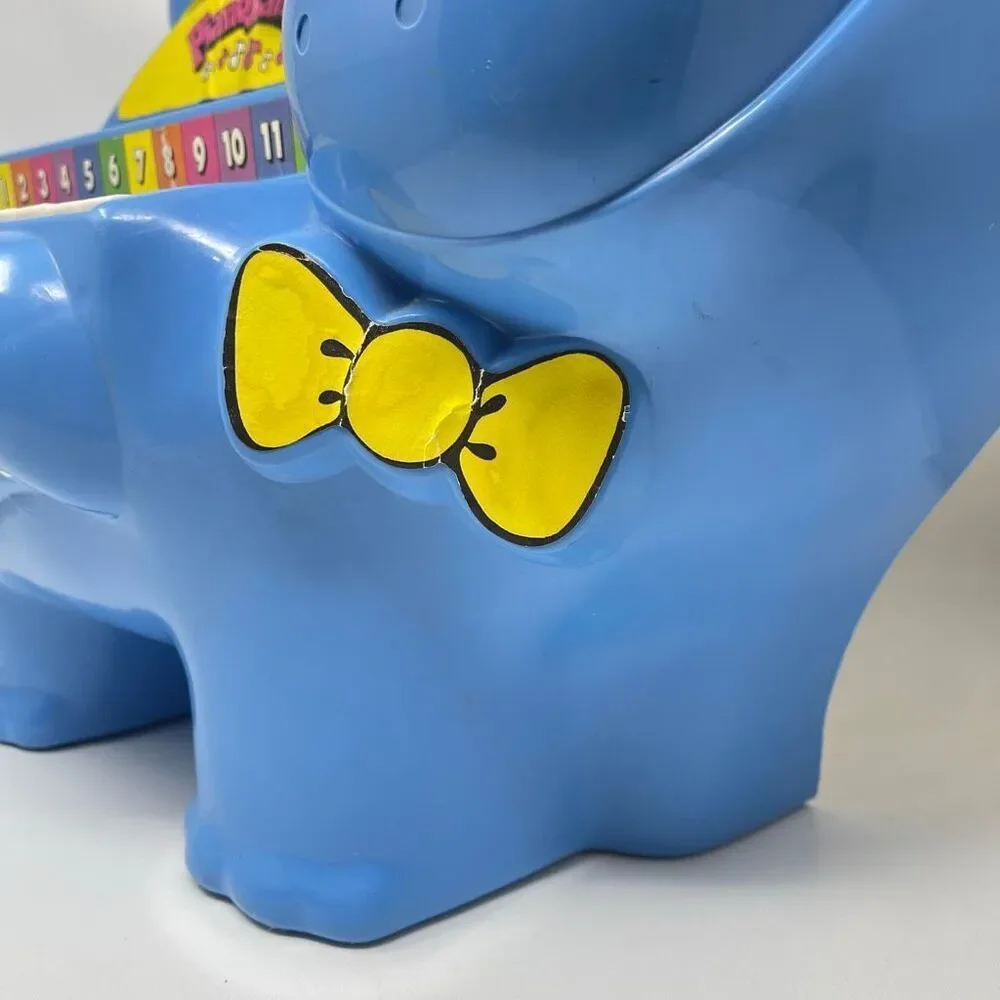 Pianosaurus Vintage Toy Piano Dinosaur Blue By Proll 1997 Kids Child Saurus